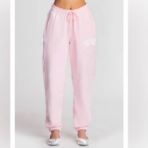 The Bar Pink Track Pants